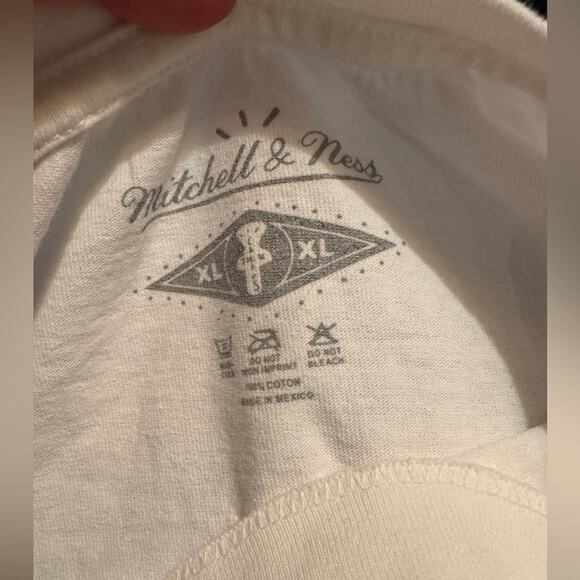 Cactus Jack Travis Scott Mitchell & Ness University Of Michigan Tee New w/o Tag - Picture 7 of 7